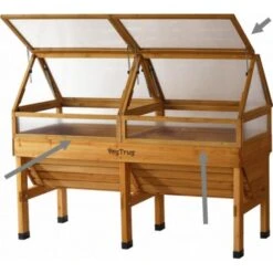 Vegtrug Koude Bak Opbouw - 180 Cm -Zaden Voor Tuin 1518984709 1 600