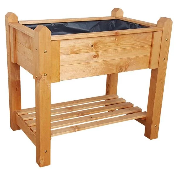 Kruidenbak Verhoogd Honingbruin - 90 × 60 × 84,5 Cm 3 Kruidenbak Verhoogd Honingbruin - 90 × 60 × 84,5 Cm