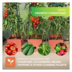 Plantentoren Maxitom Met Waterreservoir - Antraciet -Zaden Voor Tuin plantentoren maxitom antraciet 1677571269 1 600