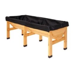 Vegtrug Verhoogde Kweektafel - 180 × 76 × 80 Cm 10 Vegtrug Verhoogde Kweektafel - 180 × 76 × 80 Cm -Zaden Voor Tuin vegtrug 180 cm 1484054920 4 600
