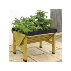 Vegtrug Verhoogde Kweektafel - 1 × 0,8 × 0,8 M -Zaden Voor Tuin vegtrug 1 m 1484054491 3 600