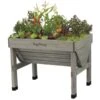 Vegtrug Verhoogde Kweektafel Grijs - 100 × 80 × 80 Cm -Zaden Voor Tuin vegtrug grijs 1 m 1517220275 1 600