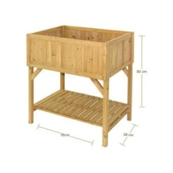 Verhoogde Kweektafel Vegtrug - Naturel -Zaden Voor Tuin verhoogde kweektafel vegtrug 1625036381 3 600